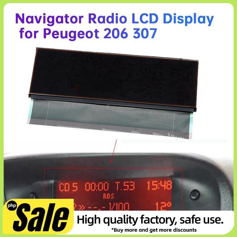 Rádio Navegador Central Do Carro Display LCD Para 206 307 C5 Xsara Instrumento Tela Pixel Reparação