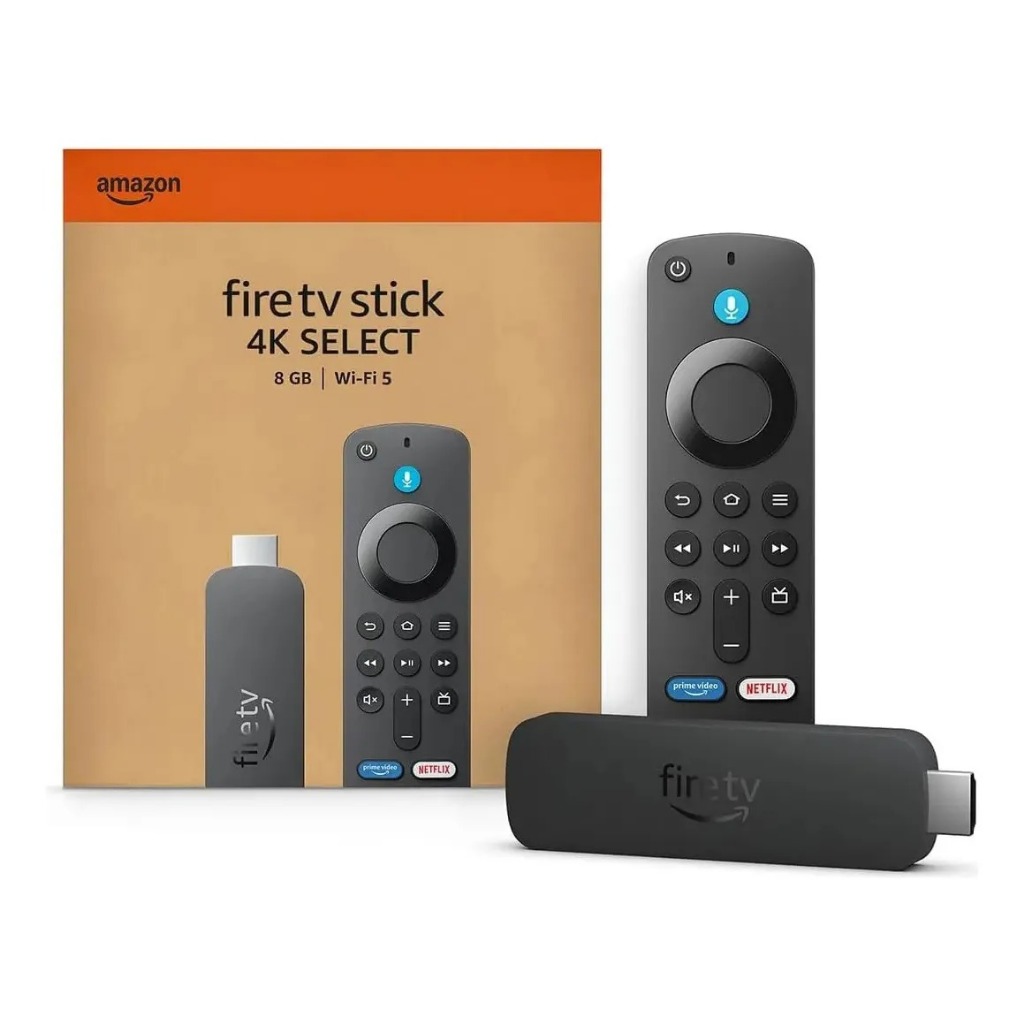 Amazon Fire Tv Stick 4k Select Cntrole 8gb Com Alexa Black Voice Preto De VozAmazon Fire Tv Stick 4k Select Cntrole 8gb