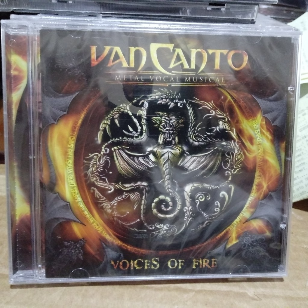 Cd Van Canto - Voices of Fire (Lacrado)