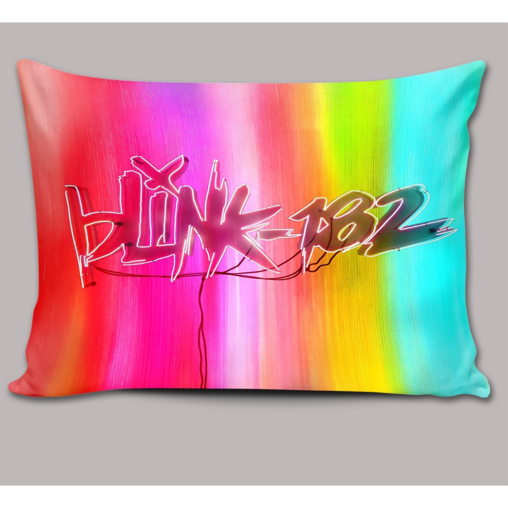 Almofada 27x37 Blink 182 Rock Banda Matt Travis Mark Geek Decorativa