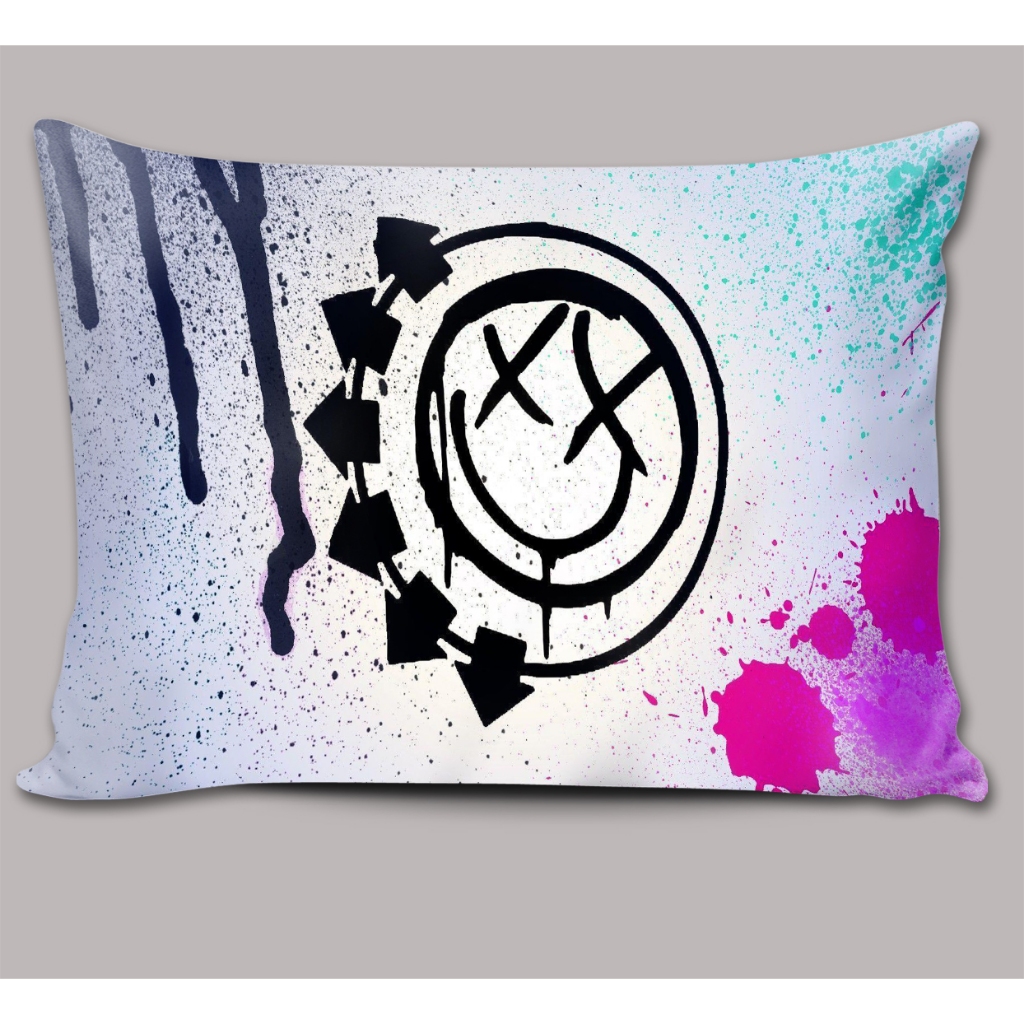Almofada 27x37 Blink-182 Rock Banda Tom Travis Mark Presente