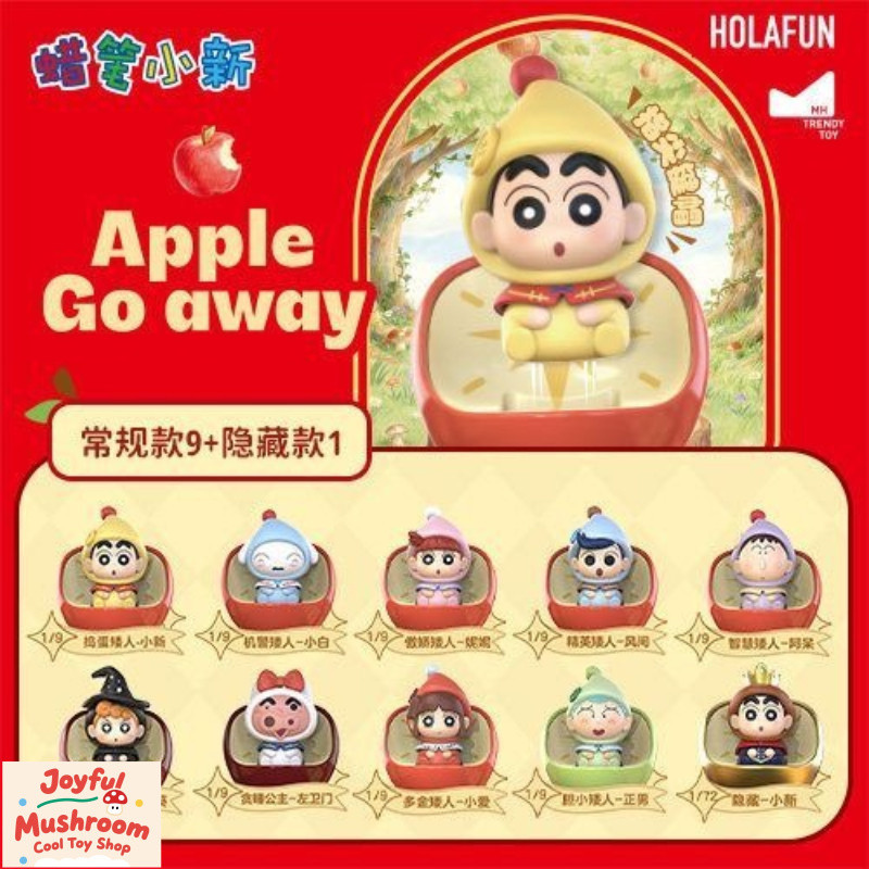 Crayon Shin-chan Série Contos de Fadas Anões: Keycap Divertido e Fofo com Tema de Mudança de Fantasia do Shin-chan, Orna