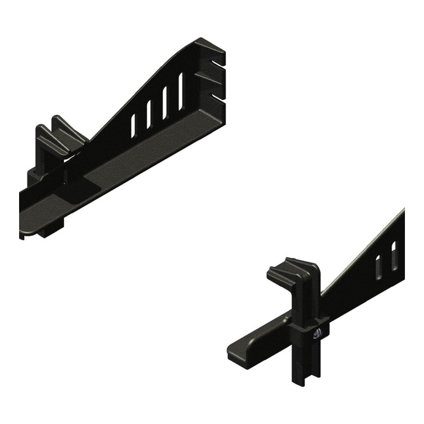 SUPORTE DE PAREDE FIXO para DVD RECEPTORES DVR COM APOIO LATERAL