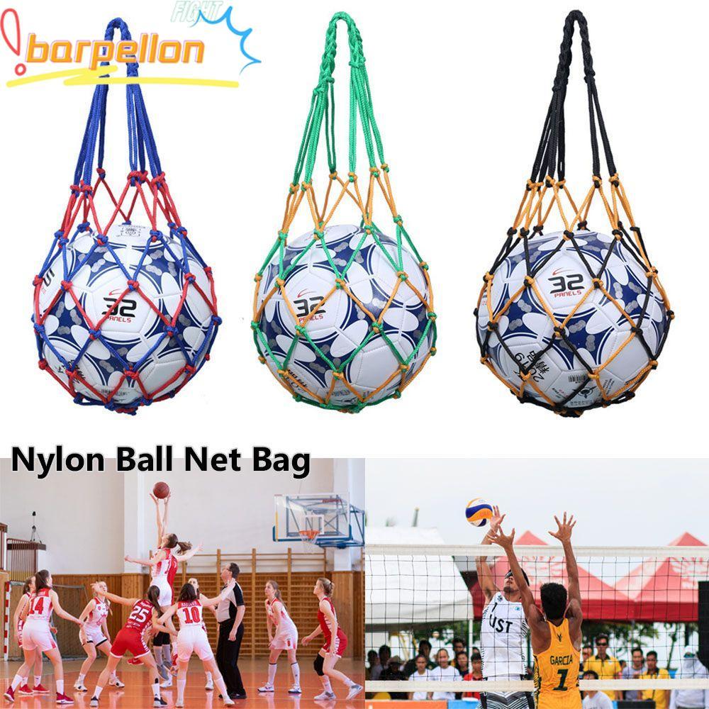 BARPELLON 1 Unidade De Bola Carregando Bolas De Futebol Tecelagem Bolsa Bolso