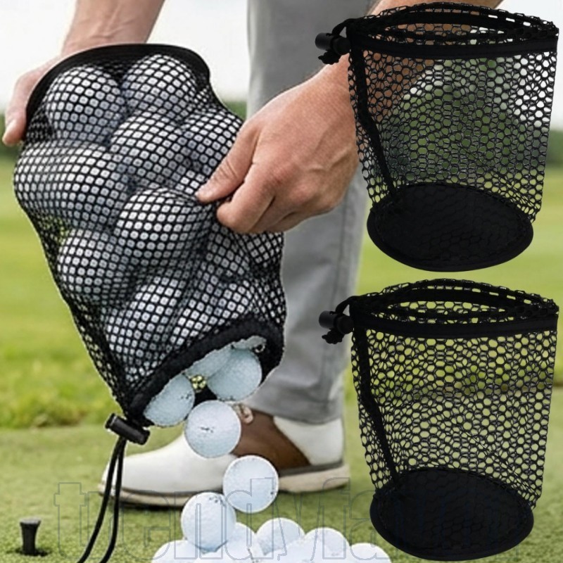 Bolsa De Armazenamento De Bola De Golfe De 3-1 Unidade-Malha Tênis Transporte De Academia-Grande Capacidade , Resistente