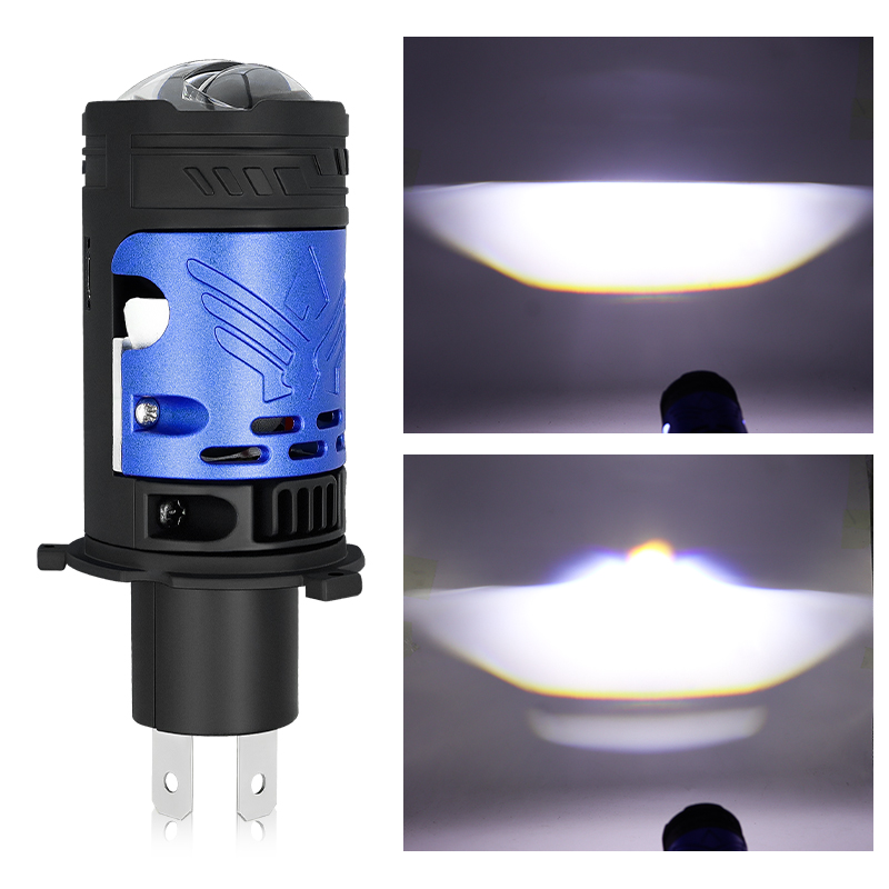 Forte Luz H4/9003/HB2 Farol LED Lente Projetora de Alta Potência Canbus 160W 35000LM Para motocicleta Auto Feixe