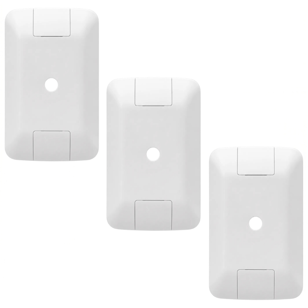 Kit 3 Placa Tampo Com Furo 4x2 Espelho Aria Tramontina