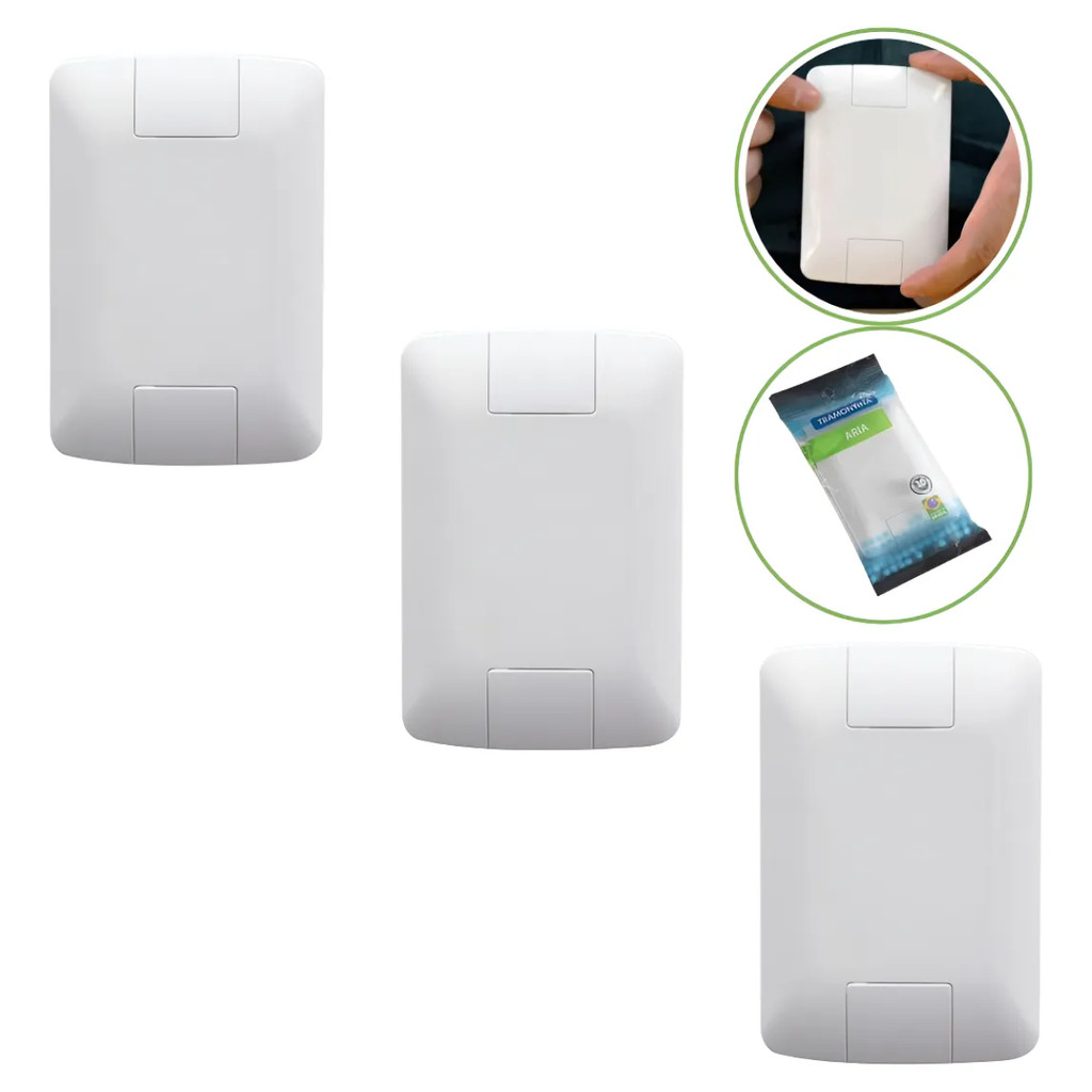 Kit 3un Conjunto Placa Cega 4x2 Sem Furo Aria Tramontina