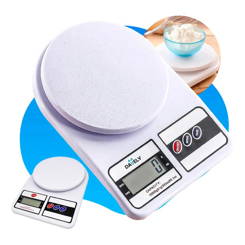 Balança Digital para Cozinha com Alta Precisão até 10kg e Função Tare