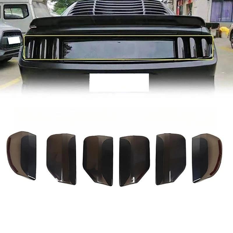 Luz Traseira Do Carro Lâmpada Decoração Capa Adesivos Para Ford Mustang 2015 2016 2017 2018-2024 Exterior Lanterna Acess