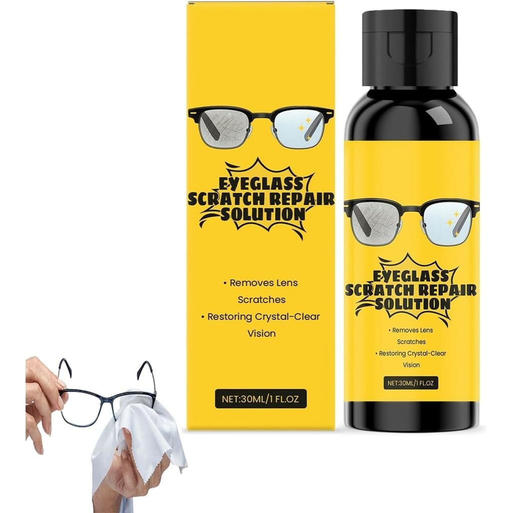 New upgraded version of glasses scratch repair agent with cleaning