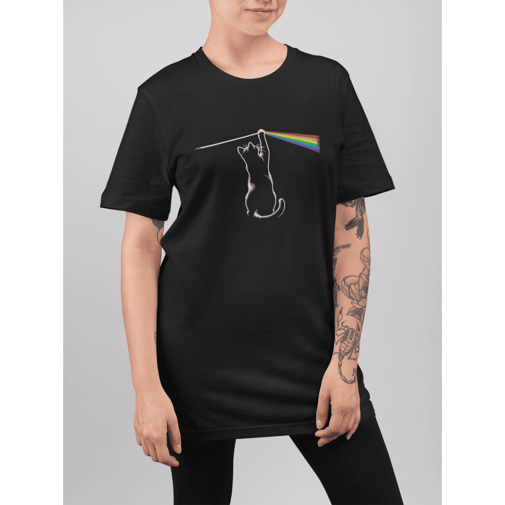 Camiseta  Masculina Feminina  Gato Pink Floyd  Unissex Algodão