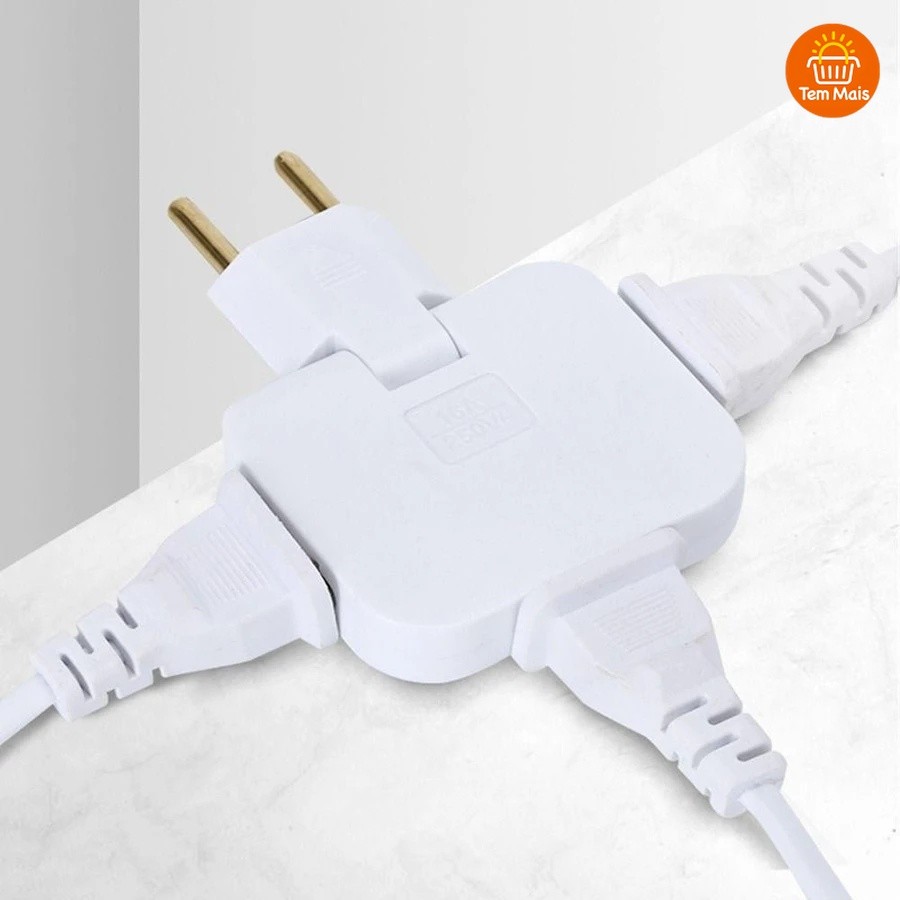 Articulated Folding Socket Adapter Pin Flex 3 Output 16A