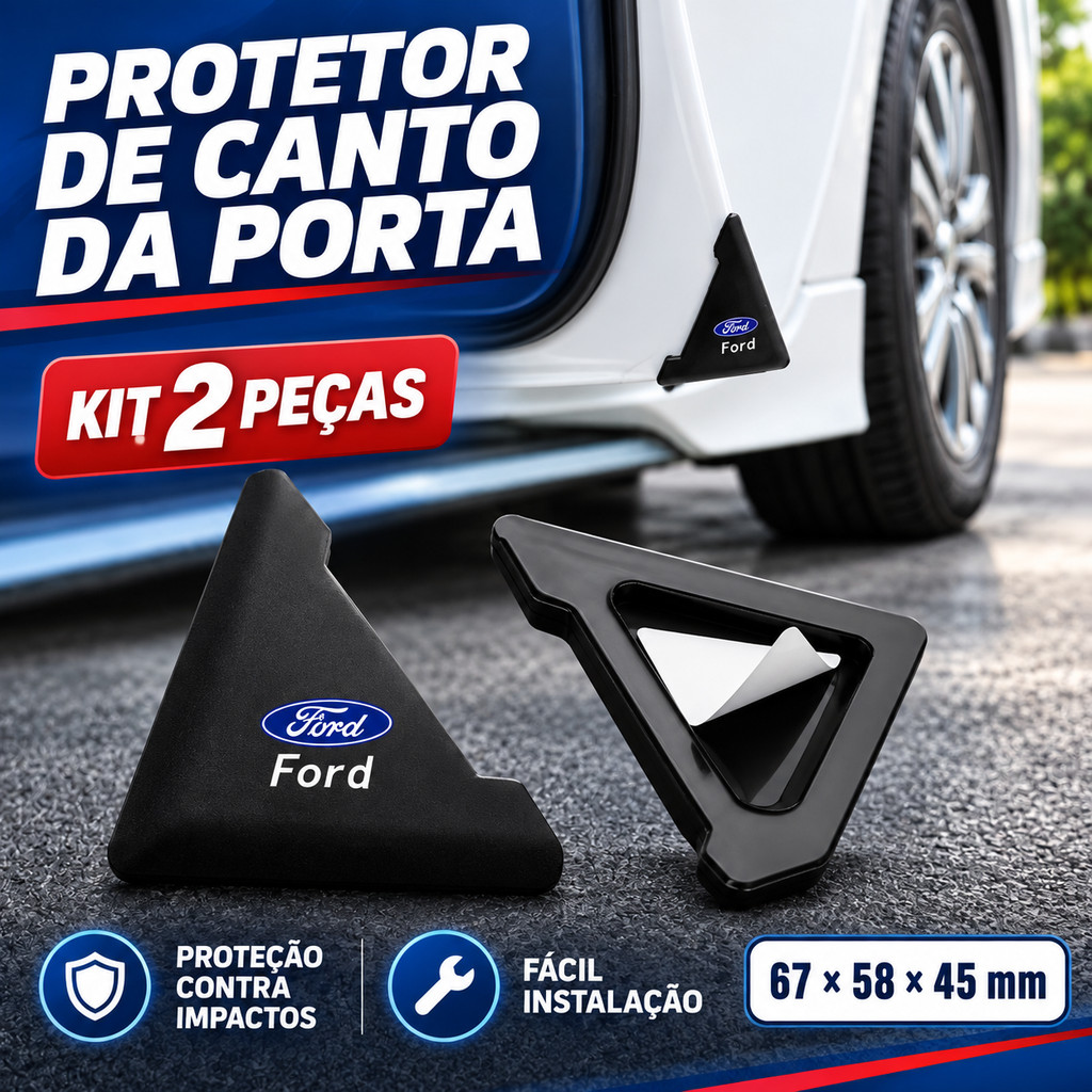 2/4 Pcs Protetor De Canto De Porta De Carro Anticolisão Para Ford Focus Fiesta Mondeo Fusion Escape Kuga EcoSport Edge E