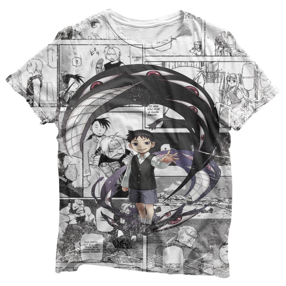 Camisa Pride Orgulho Mangá - Camisas Fullmetal Alchemist Estampa Total
