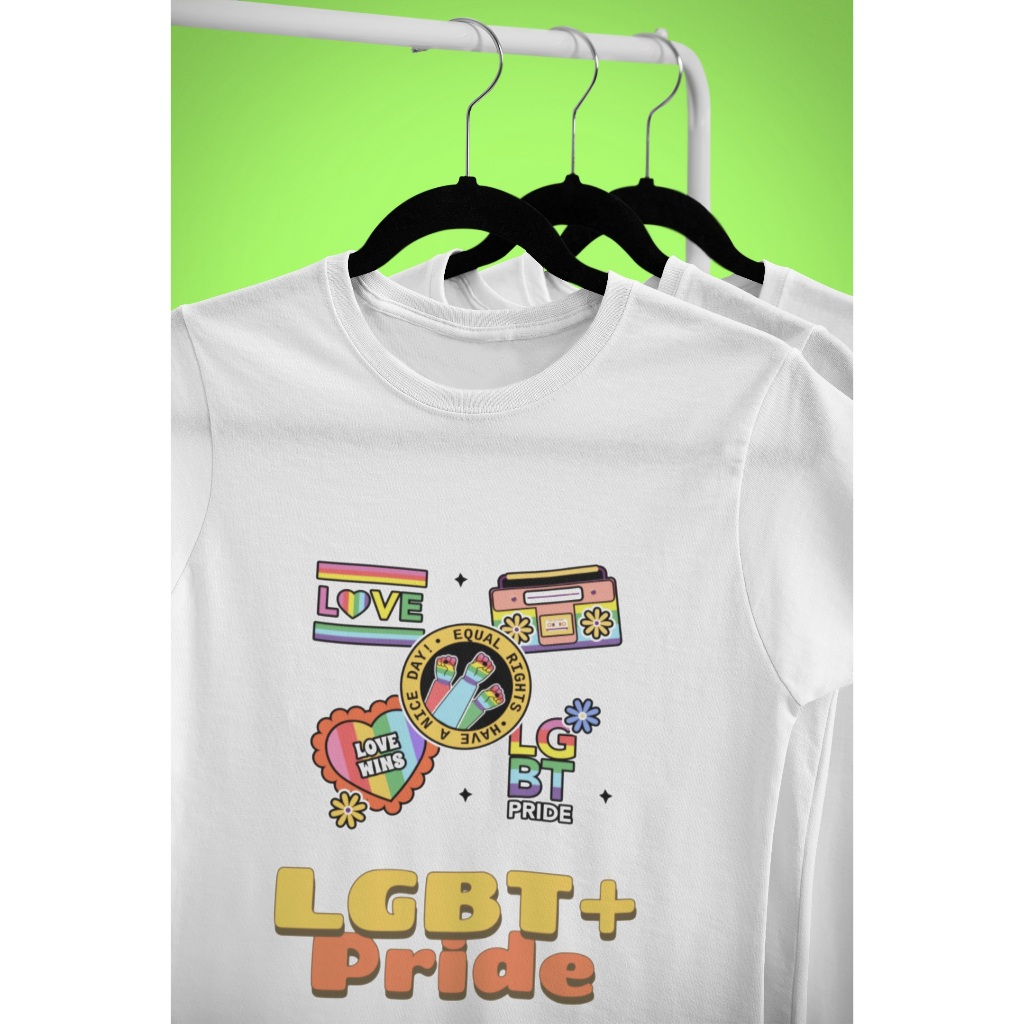 Camiseta LGBT + Pride Anti Pilling 100% Malha Premium MASCULINA/FEMININA