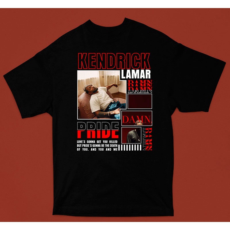 Camiseta Kendrick Lamar Pride Algodão Unissex