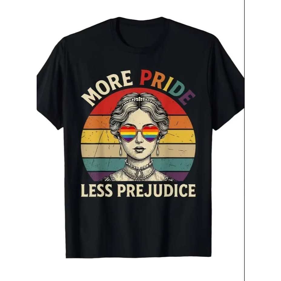 Camiseta Feminina Premium 100% Algodão Estilosa Muita Qualidade Respirável Casual Modelo: More Pride  - Novidade