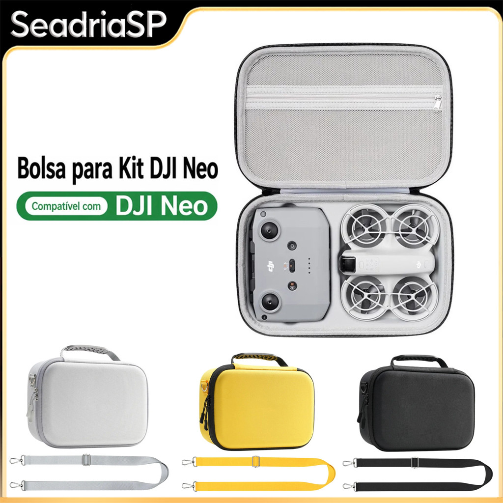 Case Compacto Compatível Com Dji Neo Fly More Combo Drone