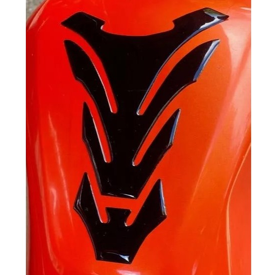 Protetor de Tanque Moto Tank Pad Universal Resinado Anti Risco Varios Cores Modelos Solidas transparentes