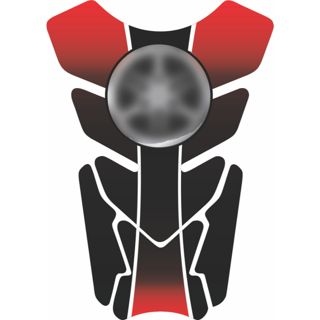 Protetor De Tanque Moto Resinado Tankpad Universal Yam4ha Varios Modelos 2312