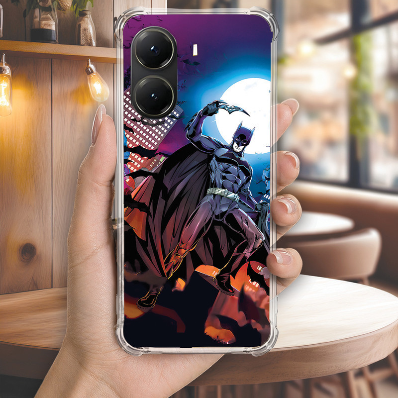 Capa Capinha REDMI NOTE 14 PRO PLUS 13 12 TURBO 11 10 10S 9T 9S Anti-impacto Personalizada geek BATMAN morcego (4179)