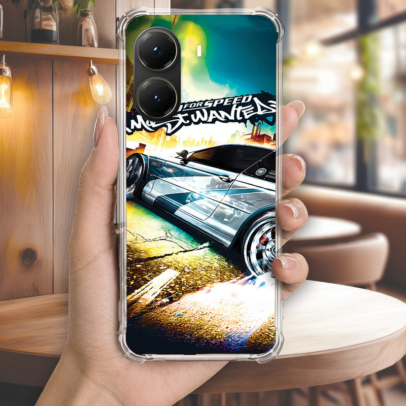 Capa Capinha REDMI NOTE 14 PRO PLUS 13 12 TURBO 11 10 10S 9T 9S Anti-impacto Personalizada gamer MOST WANTED (4083)