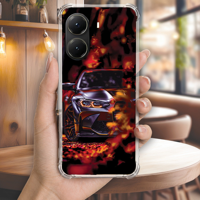 Capa Capinha REDMI NOTE 14 PRO PLUS 13 12 TURBO 11 10 10S 9T 9S Anti-impacto Personalizada carro OUTONO (4092)