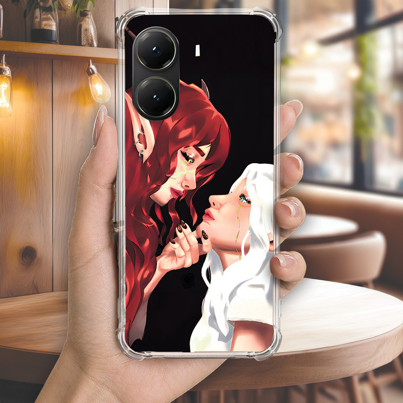Capa Capinha REDMI NOTE 14 PRO PLUS 13 12 TURBO 11 10 10S 9T 9S Anti-impacto Personalizada garotas PODEROSAS (4125)