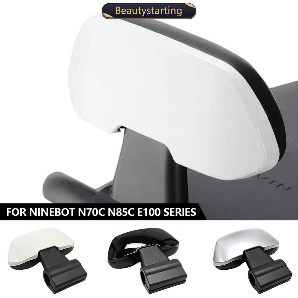 BEAUTYSTARTING Scooter Elétrico Encosto Do Assento Traseiro PU Conforto Suporte Passageiro Para Ninebot N70C N85C E100 S