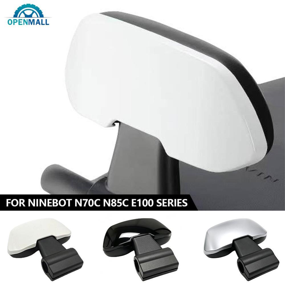 OPENMALL Scooter Elétrico Encosto Do Assento Traseiro PU Conforto Suporte Passageiro Para Ninebot N70C N85C E100 Series