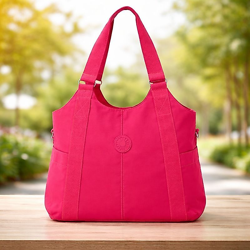 Bolsa Transversal Feminina Casual de Ombro em Nylon Uso Escolar Trabalho Faculdade