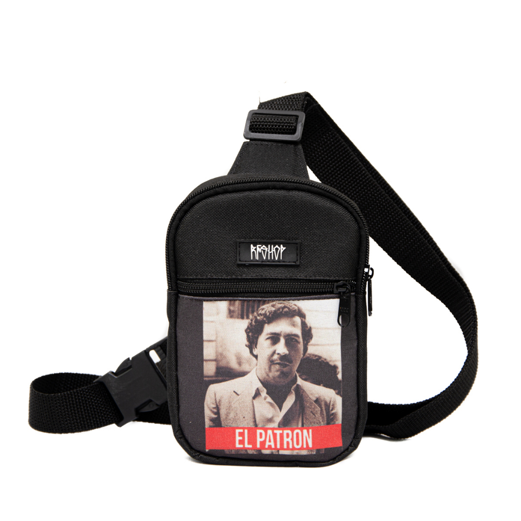 mini bolsa transversal nylon shoulder bag 09