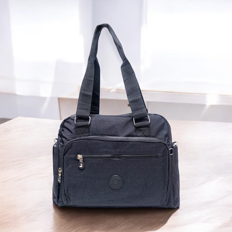 Bolsa Transversal Unissex • Grande • Cabe Notebook • Nylon • Premium