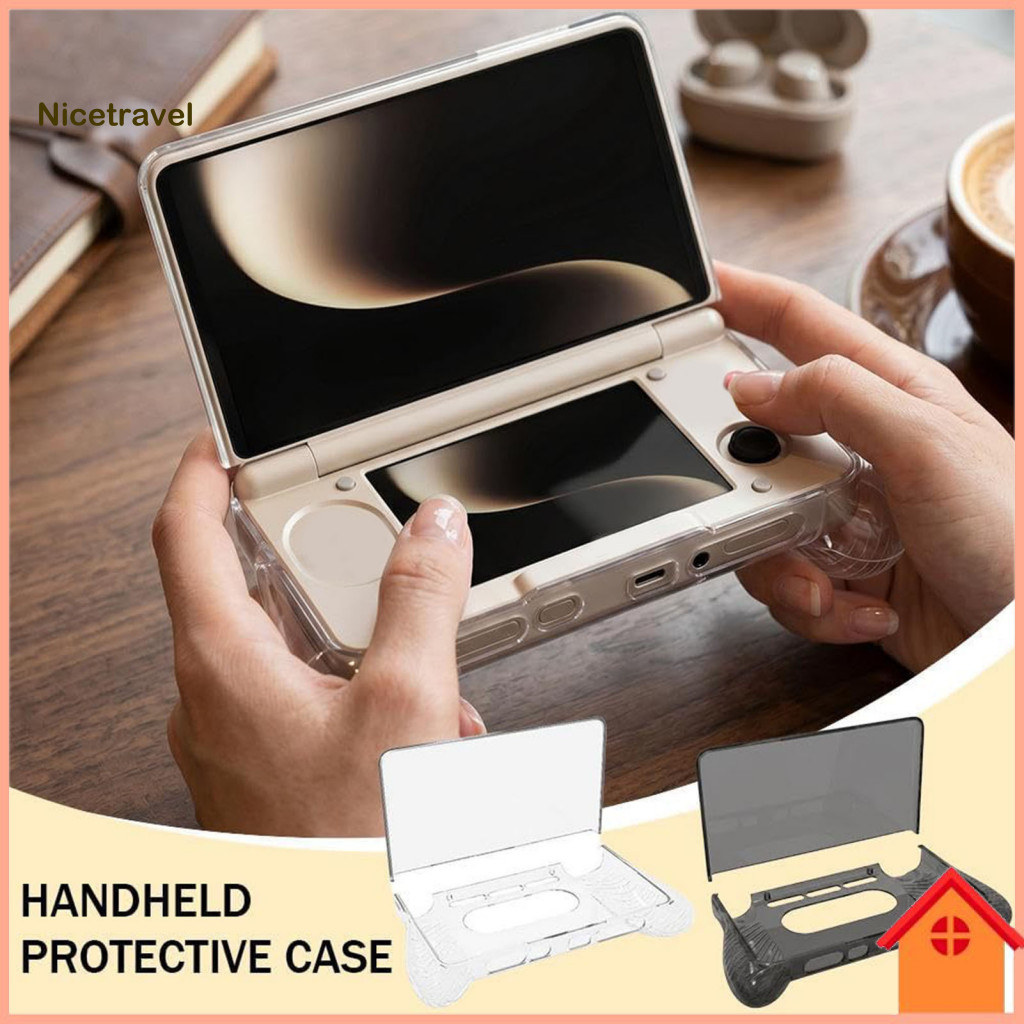 Handheld Game Console Protective Case Lightweight Gear for Gaming Tpu for Ayn Thor – Shockproof Anti-slip Hard for Ful