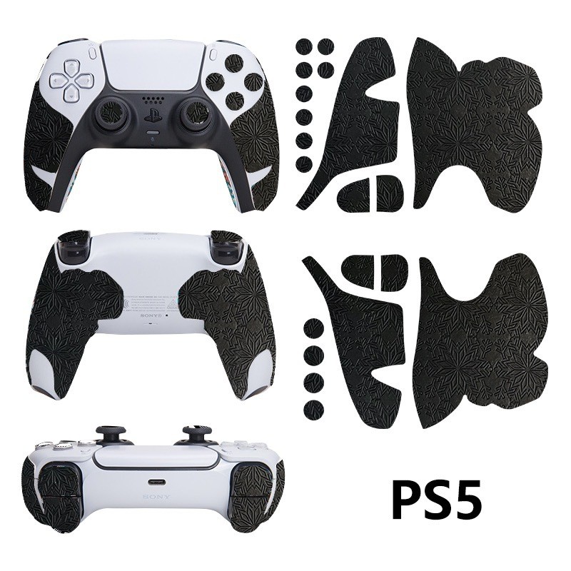 Adequado para SONY PS5 Handle Anti-Slip Sticker PS5 Handle Capa protetora Game Handle Sticker Grip Capa protetora Botão