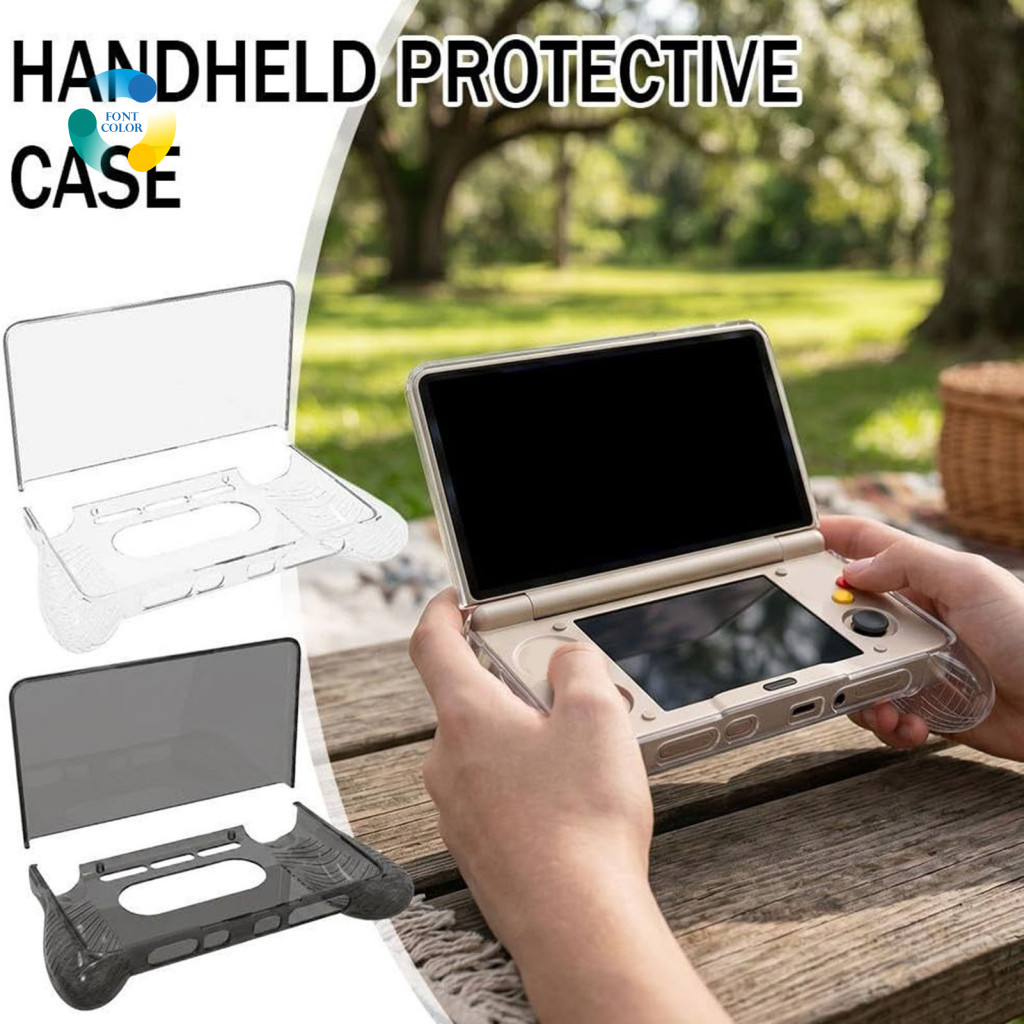 Handheld Game Console Protective Case Durable Shock Absorption Tpu for Ayn Thor – Shockproof Anti-slip Hard Shell for