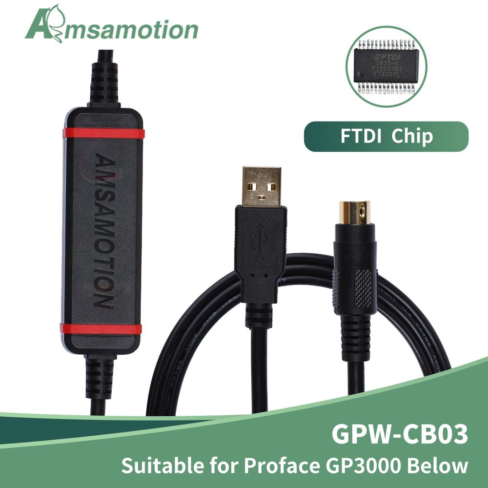YY GPW-CB03 Cabo De Download Tipo FTDI Proface GP3000 Adequado Abaixo Do Programação Da Tela De Toque