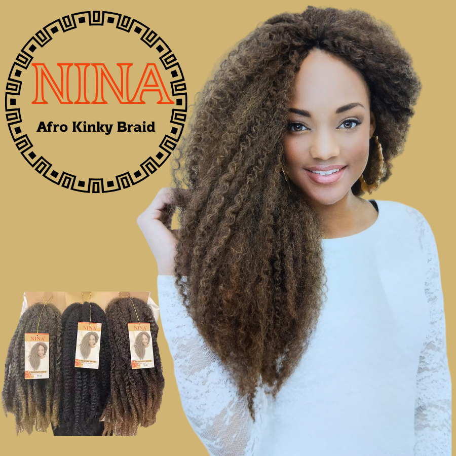 Nina Afro Kinky Braid Rasta Marley
