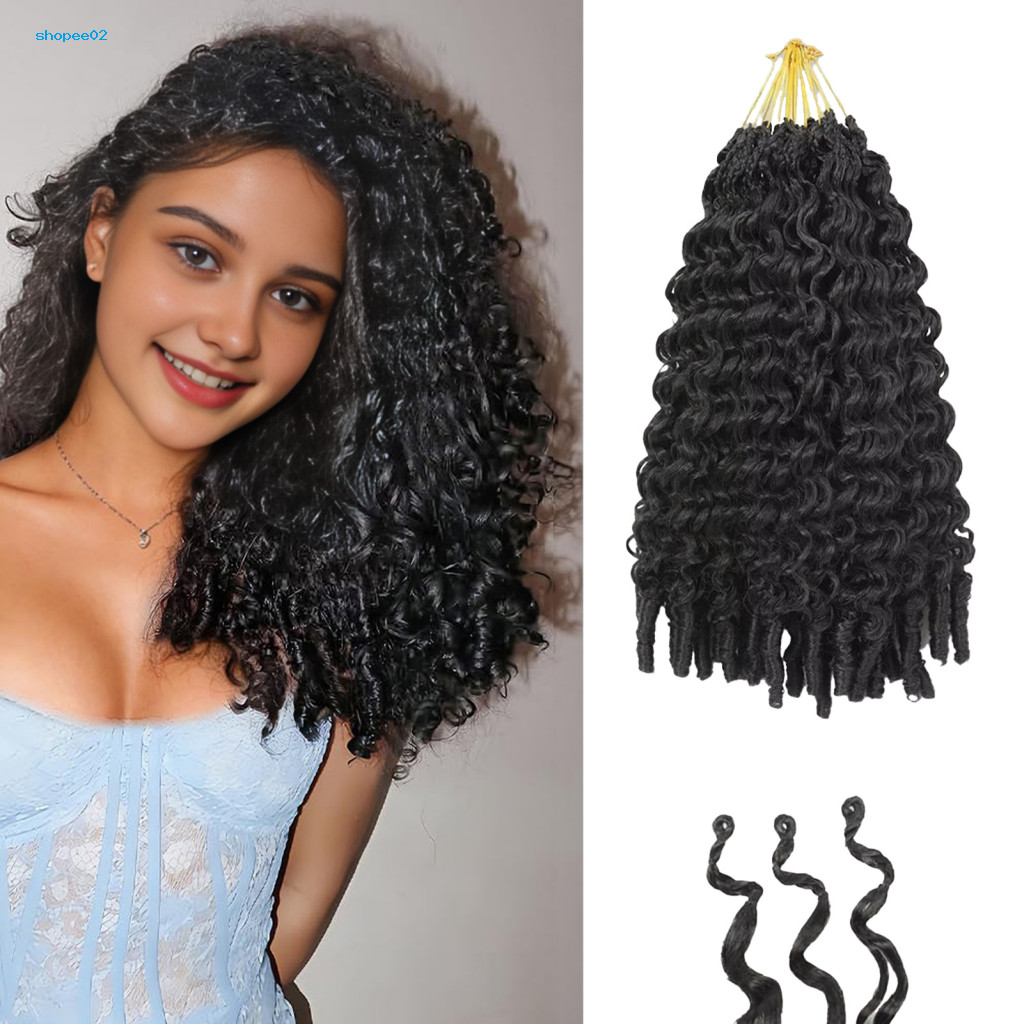 Pacote De Cabelo Afro Kinky , Extensão Encaracolado Fácil De Moldar Pacotes Sintético Para Glam