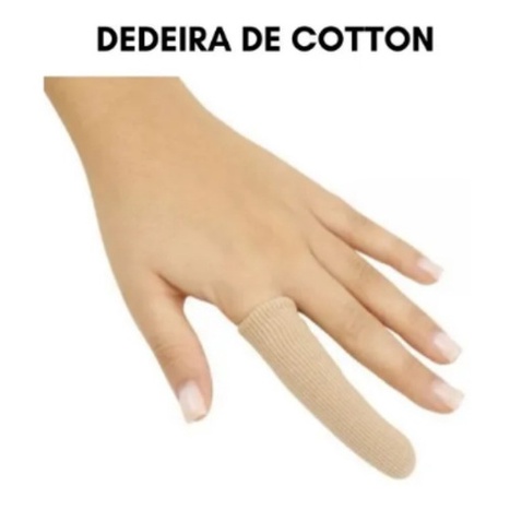Kit Dedeira De Cotton Para Ourives - 3 Pares