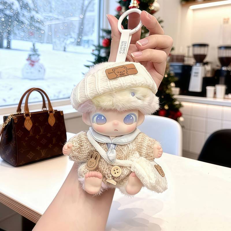 Newborn Diary Doll Clothes 10cm Cotton Doll Clothes Doll Clothes Clothes Cute Suit Vinyl Plush Pendant Replacement hZOu