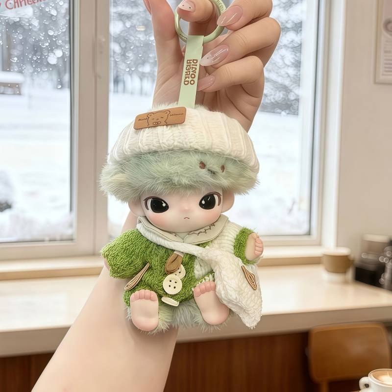 Newborn Diary Doll Clothes 10cm Cotton Doll Clothes Doll Clothes Clothes Cute Suit Vinyl Plush Pendant Replacement yxen