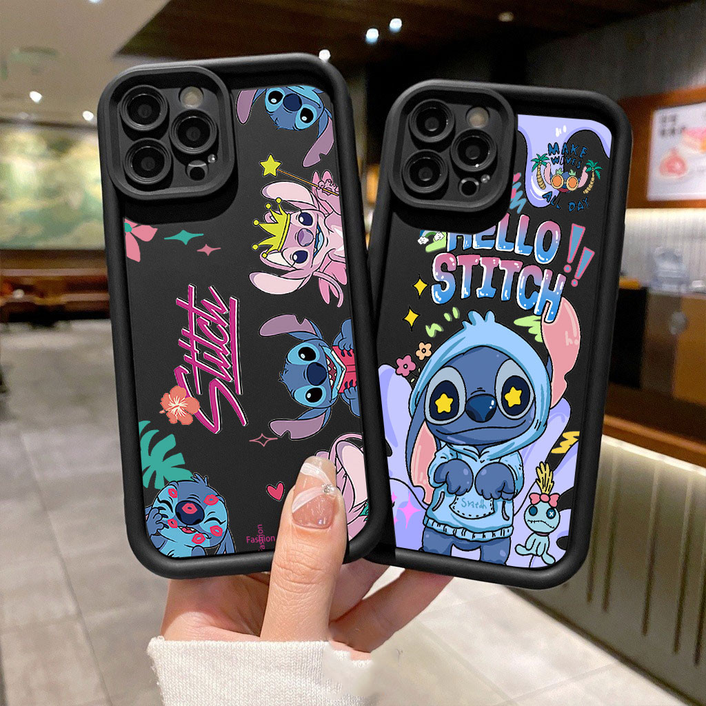 Capinha Capa Motorola Moto G10 G14 G22 G24 G34 G35 G53 G54 G75 G15 G60 Ponto Dos Desenhos Animados Anti-Queda