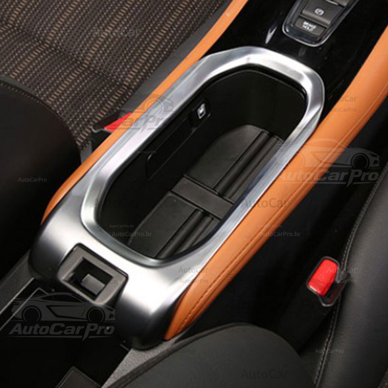 Para Honda HR-V HRV 2014-2020, Tampa Decorativa do Porta-Copos do Console Central, Acessórios Internos 0LI1 NEZS