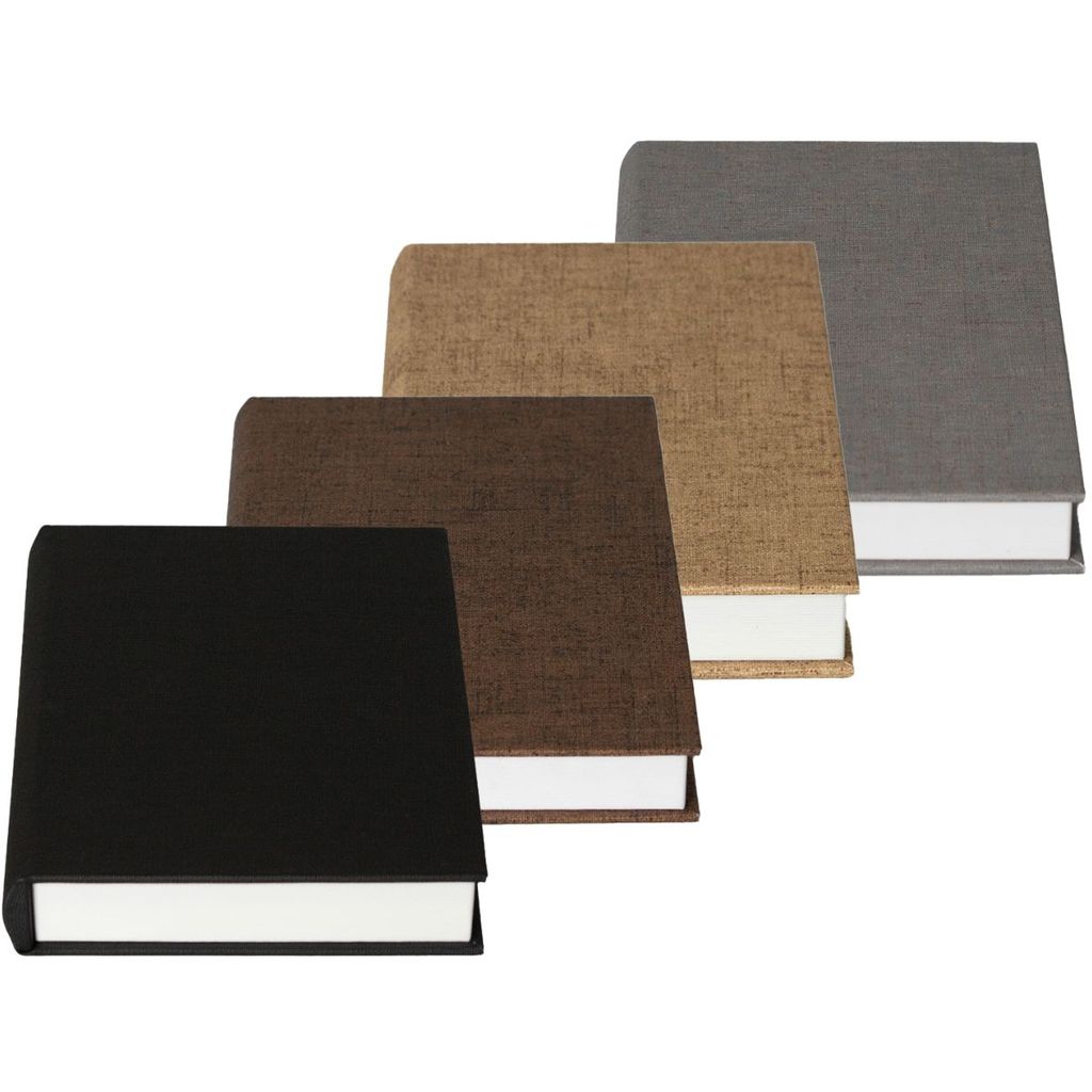 Kit 2 Livros Caixa Decorativa 32x23x4 cm Em Couro Paramount P/ Deixar Sua Casa Mais Elegante