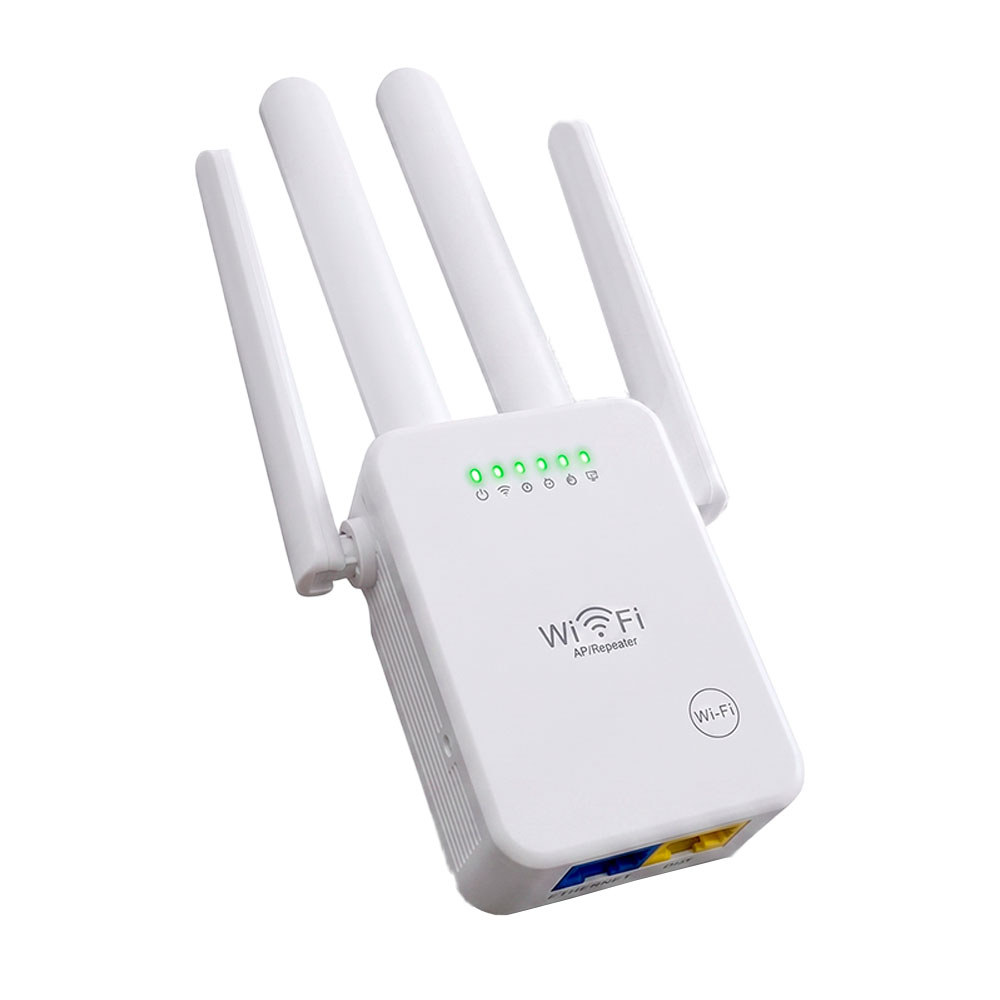 Repetidor de Sinal Wi-Fi Kapbom KA-X338 2.4GHz com 4 Antenas Externas