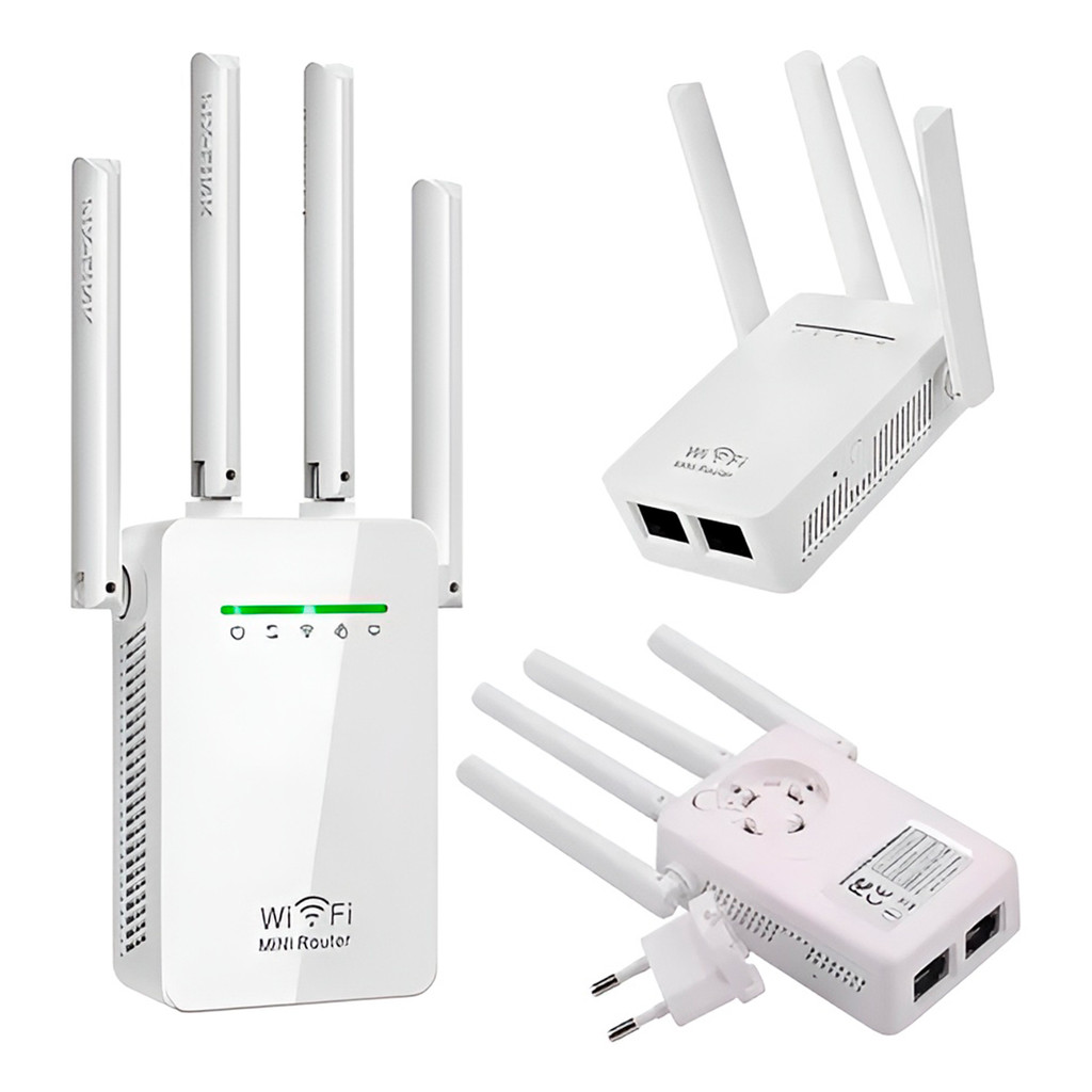 Repetidor Wireless 4 Antenas Ampla Conexão KA-X338