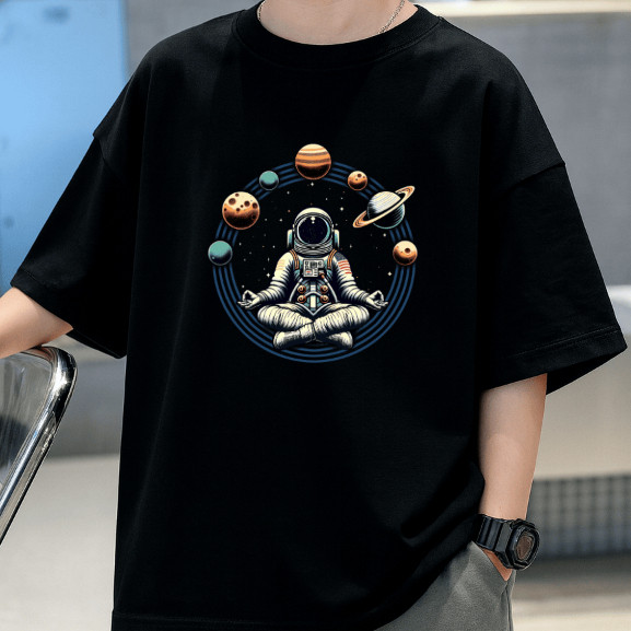 Camiseta Infantil Space Masculina | Estrelas & Aventura | Conforto Premium