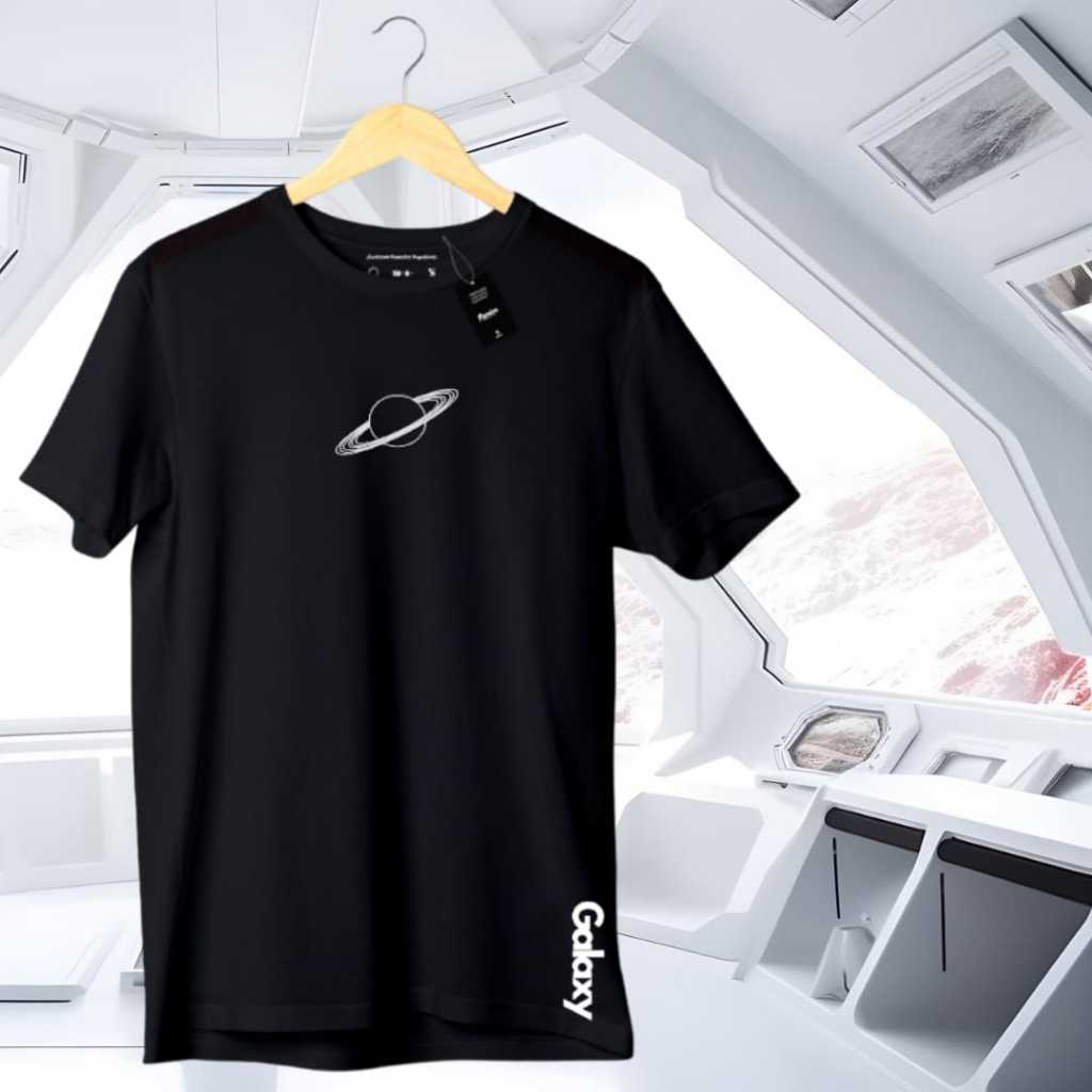 Camiseta Básicas Masculina Planeta Saturno (Espaço Planetas Estrelas Galáxia Space) Galaxy *  100% Algodão